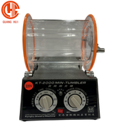 Meilleure Polisseuse de Surface Rotative pour Pierre 220V 80W KT-6808, Machine à Polir les Pierres Précieuses Roulantes pour Bijouterie