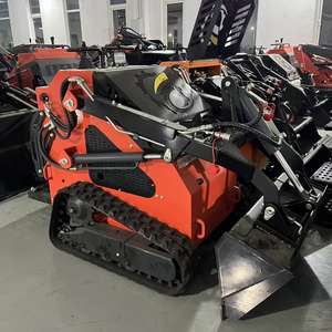 CW-460 मिनी डीजल स्किड स्टीड लोडर 25hp इंजन एक्सेसरी पैक के साथ बिक्री के लिए कम कीमत - Product Image 1