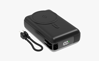 Nouvelle batterie externe magnétique sans fil portable 2026 tendance 20000 mAh avec charge rapide PD 22,5 W et câble de charge