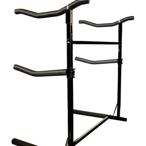 Heavy Duty Free Standing T6061 Aluminum Storage <b>Rack</b> for 3 Kayaks or Canoes - Product Image 3