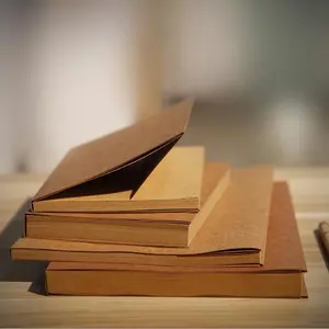 13x19cm Kraft Sketch Book Artist Sketch Pad Dawing Paper Paint Paper Notebook 130sheets/260pages