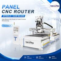 Machine de fraisage CNC pour le travail du bois avec broche ATC et lame de scie pour tables, chaises et portes en bois massif