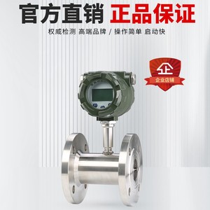 Débitmètre à turbine à affichage numérique électronique LW, grand débit, type pipeline pour eau liquide, diesel, méthanol et eau - Product Image 3