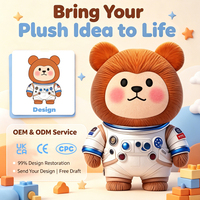 Juguetes de Peluche de Vinilo con Diseño de Astronauta, Suaves y Adorables, para Colección de Cajas Sorpresa, Venta al Por Mayor, Nuevo Diseño Personalizado