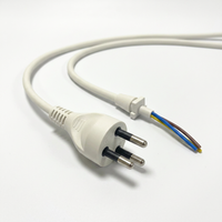 Cable de Alimentación IEC C13 con Conexión a Tierra de 3 Pines, Certificado TIS 166-2549, H05VV-F 3G, para Monitor de Computadora, TV, Impresora, Repuesto de Fábrica