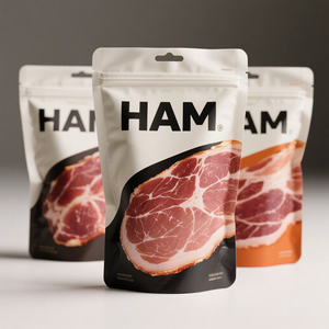 Emballage en sachet debout en plastique imprimé personnalisé, scellé à l'arrière, pour fruits <span class=keywords><strong>de</strong></span> mer, viande congelée, rôti, <span class=keywords><strong>jambon</strong></span> - Product Image 5