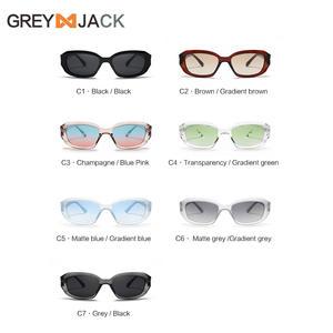 แว่นกันแดดเกรย์แจ็ค TR90 กรอบเลนส์ TAC ป้องกันรังสียูวี 400 แฟชั่นสำหรับทุกเพศสำหรับการเดินทางขับรถปาร์ตี้ - Product Image 3