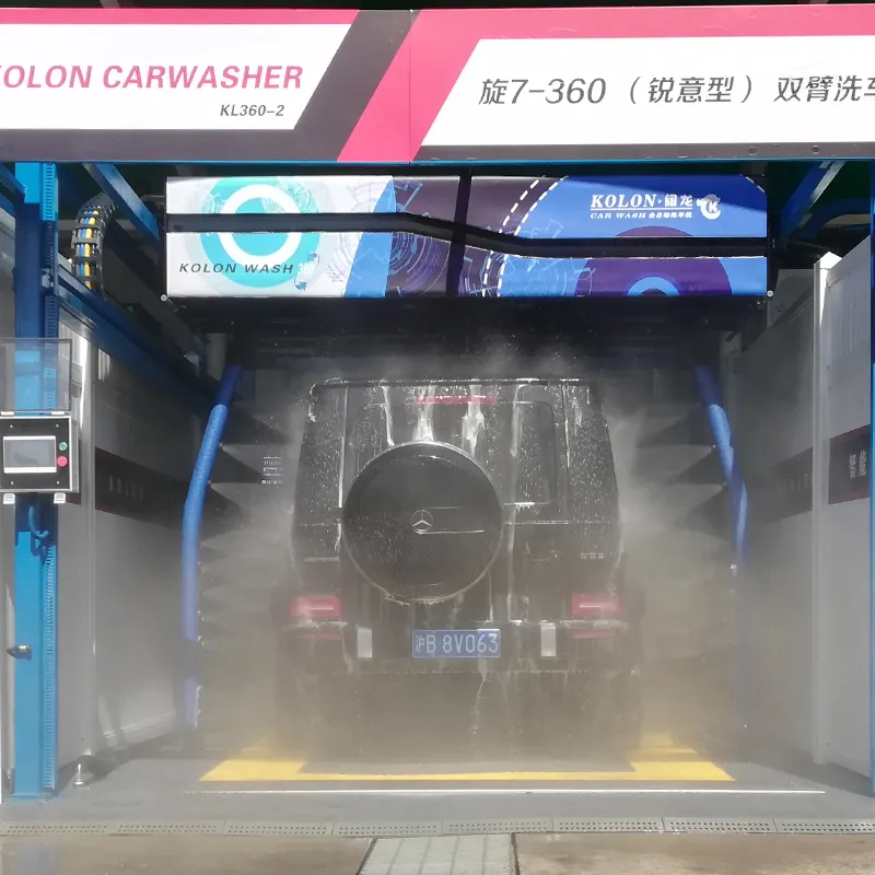 上海の洗車機メーカー、新しいデザインは水を節約し、タッチレスの非接触全自動でタッチフリーの車でした