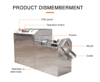 Commerciële automatische aardappel-wortel-snijmachine voor fruit en lange groenten