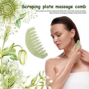 Stone Gua Sha Comb Traditional Massage Tool for <strong>Facial</strong> Manual Massager <strong>Acupuncture</strong> Therapy Trigger <strong>Point</strong> Treatment - Product Image 5