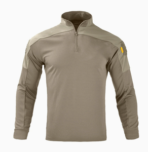 DFH01 HY HANWILD Fast Dry Outdoor Sports <b>Frog</b> Shirt with Long Sleeves <b>Knitted</b> Comfortable Cargo Men Working Uniforms - Product Image 1