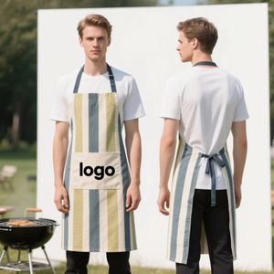 Regalo promocional Diseño personalizado Delantal de cocina con bolsillos Todo Impresión completa Negocios Publicidad Delantales Cocina Poliéster - Product Image 5