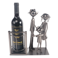 Porte-bouteilles de vin de stockage créatif décoration de la maison bar de cuisine casier à vin mural