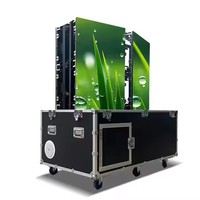 Nouveau design de l'usine boîtier de vol portable écran LED 8m P1.875 Publicité extérieure Mobile LED Roadshow écran LED panneau d'affichage