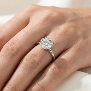 Luxury Fancy Color Diamond Floral Ring For Women Elegant Flower Design Statement Jewelry With Sparkling <b>Stones</b> For Wedding - Product Image 5