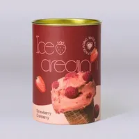Emballage personnalisé en tube de carton recyclé de qualité alimentaire pour thé en vrac et café, boîte cylindrique ronde en kraft