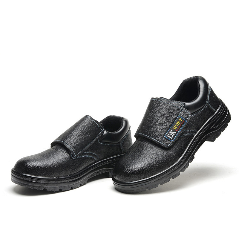 PU Leather Breathable Steel Toe Safety