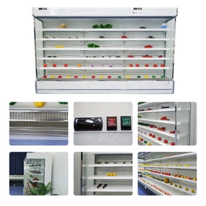 Đa boong thẳng đứng Máy làm lạnh thương mại <span class=keywords><strong>multideck</strong></span> Tủ lạnh loại <span class=keywords><strong>multideck</strong></span> mở không khí mát hiển thị tủ lạnh - Product Image 2