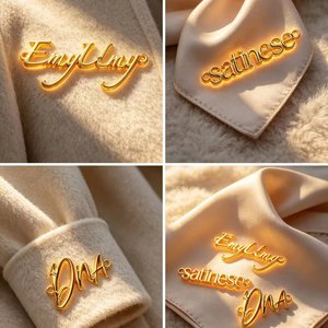 Envío rápido, fabricante, venta al por mayor, etiqueta metálica personalizada con logotipo de marca de moda, etiqueta metálica para ropa y bolsos. - Product Image 4