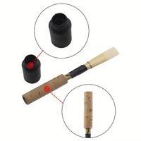 Anche d'oboé professionnelle faite à la main, sélection de canne naturelle de qualité supérieure, dans un étui rouge/noir, Sendi Tianjin, pour une performance musicale haut de gamme