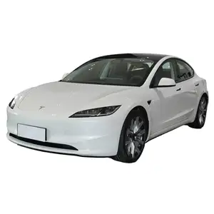 Groothandel Export Verkoop Tesla Model 3 Auto Suv Voertuig Elektrisch Aangedreven Auto Gebruikt Lederen Stoelhoezen Decoratie 4-wiel Auto