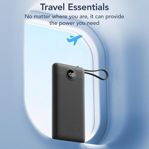 <span class=keywords><strong>Chargeur</strong></span> portable mini conforme TSA 10000mAh 20000mAh avec affichage LED numérique, batterie <span class=keywords><strong>externe</strong></span> compacte - ZC700 - Product Image 5
