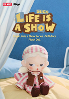 Authentique POP MART Zsiga Life Is a Show Series Mini Sac à Bandoulière en Peluche Pyjama, Pochette de Collection, Cadeau
