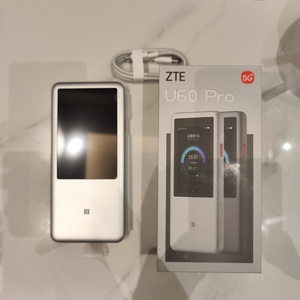 Point d'accès mobile 5G ZTE U60 Pro MU5250, 10000 mAh, charge rapide 27 W, SDX75 Wi-Fi 7 BE3600, emplacement pour carte SIM, 5G 4G LTE, routeur Wi-Fi portable - Product Image 2