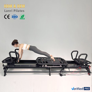 Commerciële Nieuwe Design Pilates Megeformer Yoga Trainingsbed van Zwart Aluminium EVO Apparatuur Pilates Machine - Product Image 1