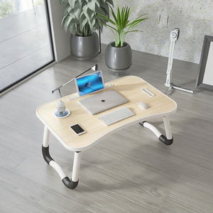 ओम आधुनिक डिजाइन समायोज्य कंप्यूटर डेस्क बहु-कार्य पोर्टेबल लकड़ी के लैपटॉप डेस्क बहुकार्य पोर्टेबल लकड़ी के लैपटॉप डेस्क फोल्डेबल - Product Image 1