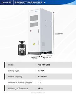 Deye GE-F60 100Ah 51.2V sconto di metà anno migliore batteria di accumulo di energia solare Lifepo4 - Product Image 2