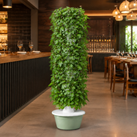 Tour de culture verticale pour jardinage en petit espace, système hydroponique à 11 étages et 44 plantes