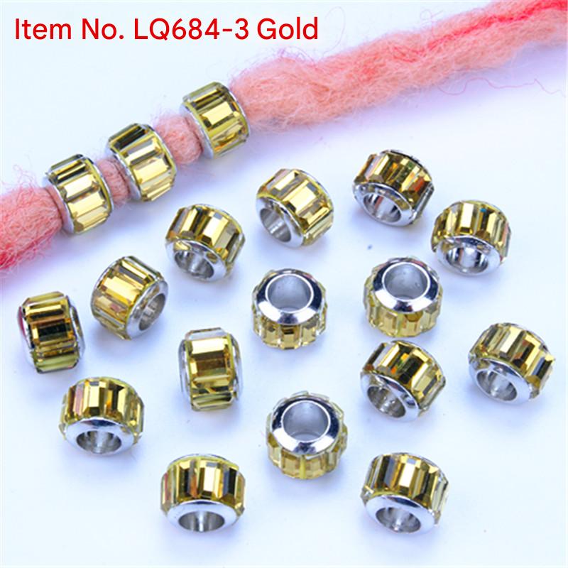 Lq684-3 gold  [20pcs]
