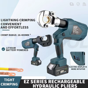Electric Hydraulic Pliers Lithium Battery Rechargeable <b>Wire</b> Terminal <b>Wire</b> Pliers Portable Fast Electrical Hydraulic <b>Tools</b> - Product Image 5