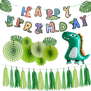 New Arrival Birthday Party Safari Theme Celebration Balloons Dinosaur Decorations Balloons Set For Kids