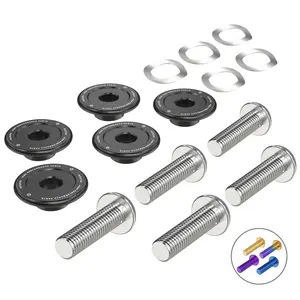 NiceCNC M8 Titanium Brake Rotor Bolts For Harley Street Glide FLHX /Road King FLHR 2009-2022