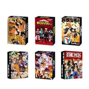 Vendita all'ingrosso hero academia cartolina-30 pz/set 19 disegni biglietto di auguri di carta di alta qualità personalizzato Anime My Hero Academia cartolina