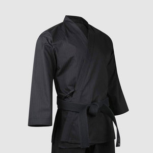 High Quality Custom Breathable Kung Fu Uniform Set Adults Size Solid Pattern Martial Arts Kung Fu Uniform Made In Pakistan - Product Image 3