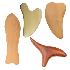 Manual Anti Cellulite Massagers Wood Therapy wooden gua sha lymphatic drainage Body Sculpting Massage Stick