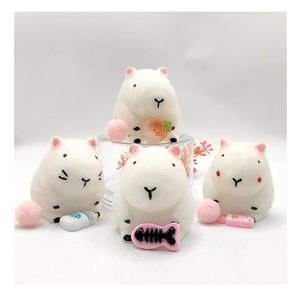 Nueva Llegada Exclusiva: Serie de Bolsas Sorpresa de Capibara Squishy, Mini Juguetes Pegajosos de Silicona/TPE Ecológicos Certificados para Alivio del Estrés de Alta Calidad - Product Image 1
