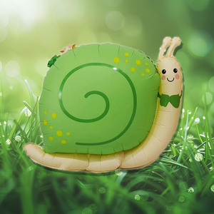 Vente en gros Nouveau produit Ballon en aluminium mat <span class=keywords><strong>Escargot</strong></span> sur le thème de la jungle Ins Hot French Snails <span class=keywords><strong>Gary</strong></span> pour décoration de fête d'anniversaire pour enfants - Product Image 5