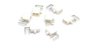 Connecteur à broches coudées à 90° WAFER 5557 à double rangée de 4,2 mm : 90 °   DIP 2*1P avec poteaux de positionnement, matériau PA66 - Product Image 6