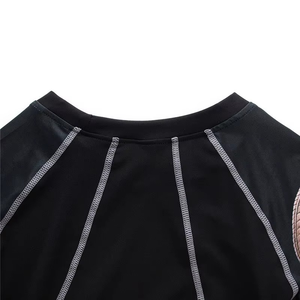 สินค้ามาใหม่ 2026 เสื้อแรชการ์ดผู้ชาย ผลิตอย่างมืออาชีพ รับทำโลโก้ แห้งเร็ว ระบายอากาศดี UPF50 ป้องกันแบคทีเรีย กระชับรูป - Product Image 6