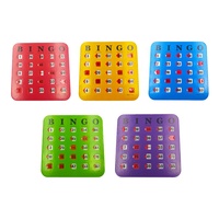 Kartu Bingo Jumbo Berkualitas Tinggi dengan Tab Besar, Mudah Dibaca dan Berwarna-warni