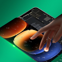 Layar DD Soft OLED Diagnosable untuk iPhone Seri X-15 Tanpa Pop-up, Suku Cadang Perbaikan Warna Asli