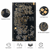 Placa de Circuito Impreso de Alta Frecuencia, Material Rogers 4350B, 1-40 Capas, Multicapa, Integridad de Señal RF de Alta Velocidad, Fabricación Rápida