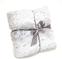 Brossé Ultra Peluche Minky Fausse Fourrure Tricoté Solide 100% Polyester Jeté Couverture-En Vrac Pack de Haute Qualité pour La Décoration Intérieure et Voyage
