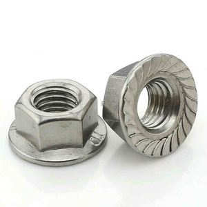 Tuercas hexagonales de acero inoxidable Quan Zhuo M6 M12 DIN6923 con arandela antideslizante métrica grado A - Product Image 2