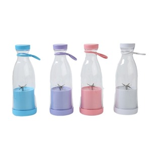 Mini Licuadora Eléctrica Portátil <span class=keywords><strong>de</strong></span> 420 ml, Vaso Mezclador con Cuchilla para Jugos <span class=keywords><strong>de</strong></span> Frutas Frescas - Product Image 2