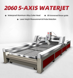 Machine de découpe à jet d'eau Hongyi 5 axes CNC pour la découpe en biseau, les coupes angulaires, la préparation de plaques métalliques et la préparation de soudures - Product Image 6